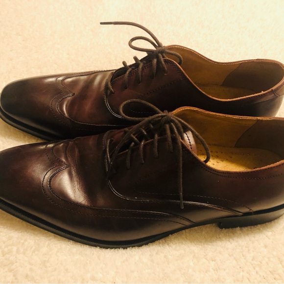 Florsheim Classic Brown Leather Oxfords (lot 423) Amazon.com | Florsheim Lakeside Moc Toe Oxford Men main image 3